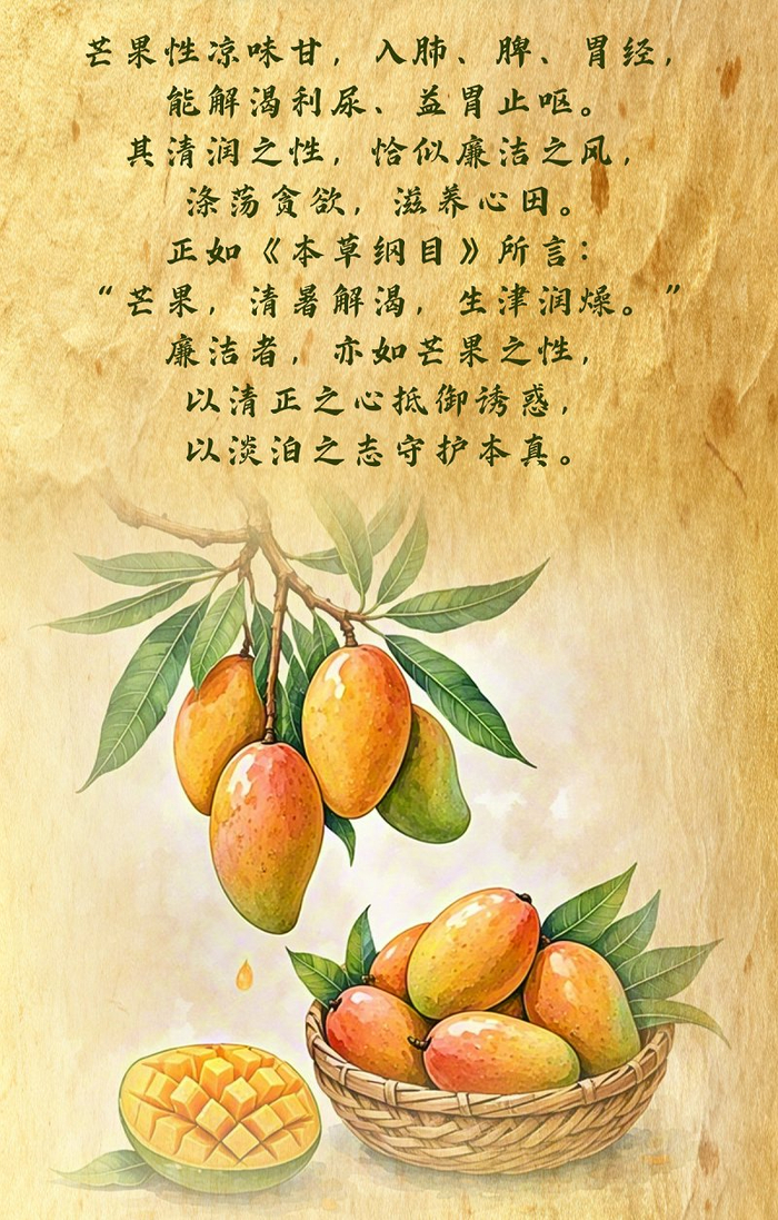 “果说”廉韵丨芒果：清廉如芒 甘润人心