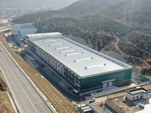 图为蓄热式电锅炉机房航拍。