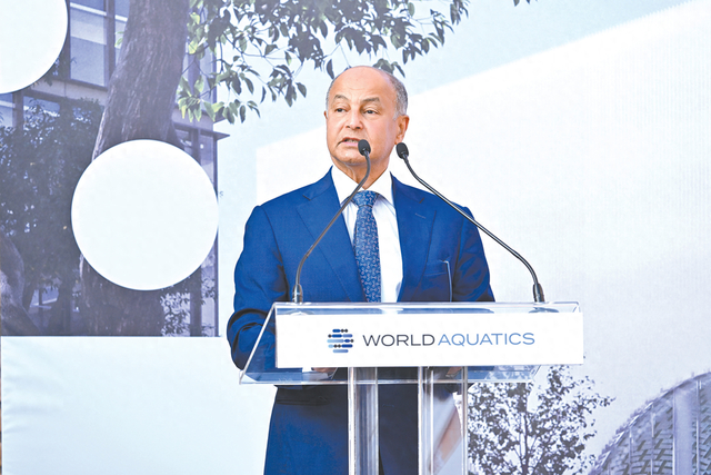 世界泳联主席侯赛因·阿尔-穆萨拉姆