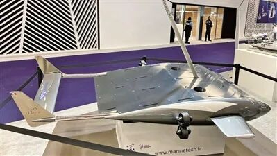 资料图：法国“蝠鲼”水下无人潜航器（来源：中国国防报）