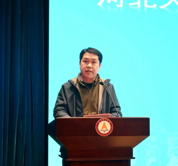 中国大学生计算机设计大赛河北省级赛组委会副秘书长肖胜刚致辞