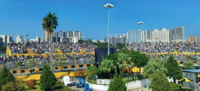 第七十二届澳门格兰披治大赛车。受访者供图