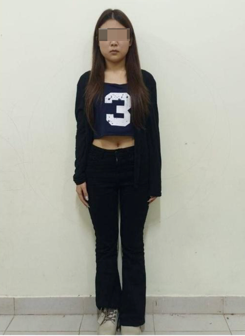 ▲“橙子姐姐”在柬埔寨落网