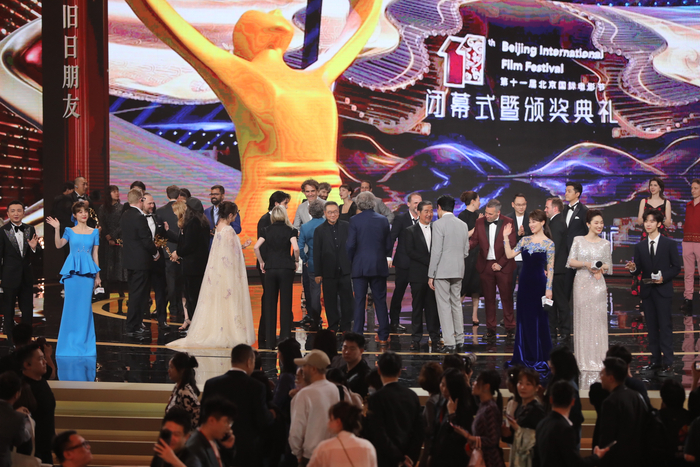 第十四届北京国际电影节闭幕式暨颁奖典礼，在北京雁栖湖国际会展中心举行。甘南摄