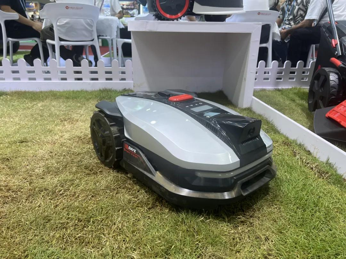 大叶股份在广交会展出的割草机新品（资料图，图文无关）。 图片来源：每经记者 吴泽鹏 摄
