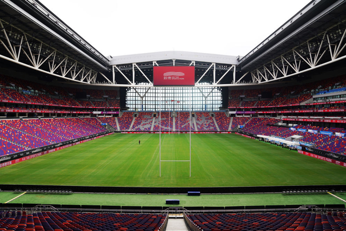 这是11月6日拍摄的位于香港启德体育园内的启德主场馆。新华社发（王申摄）