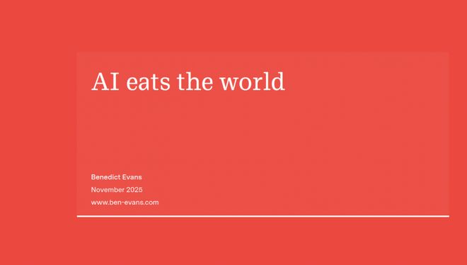（来源：Benedict Evans）