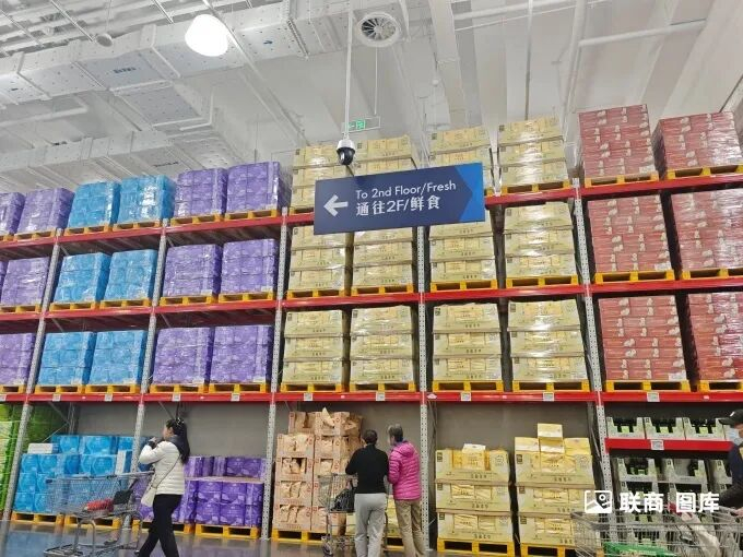 ▲一楼家居生活用品区域