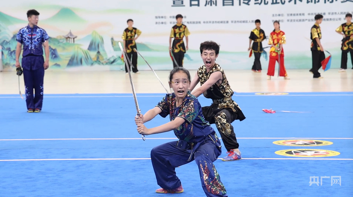 崆峒武术大会比赛现场（央广网发 平凉市融媒体中心供图）