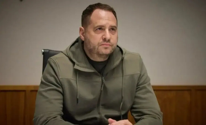 △乌克兰总统办公室主任叶尔马克（资料图）