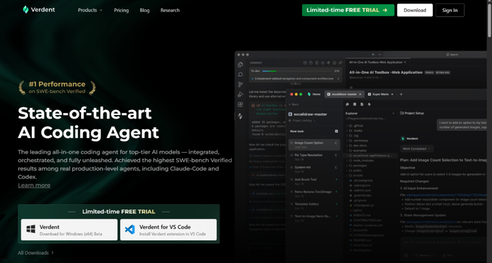 （来源：https://www.verdent.ai/）