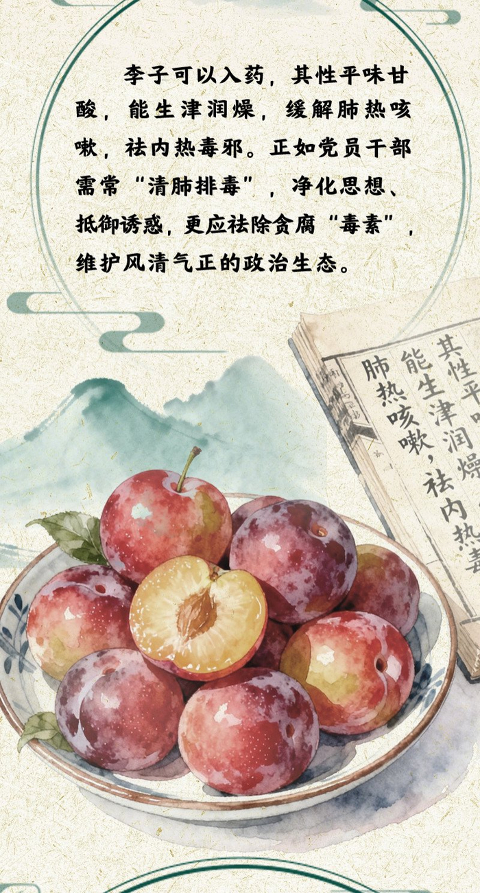 “果说”廉韵丨李子：清白立世 守心若李