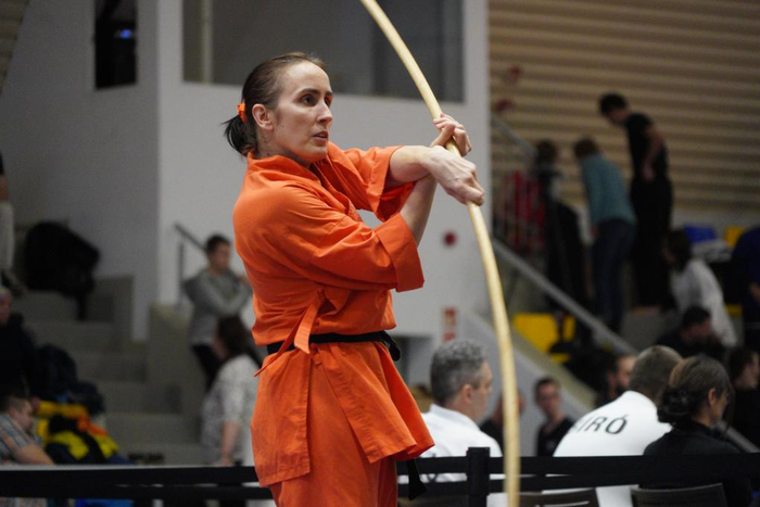 　　玛利亚参加2025年匈牙利武术锦标赛。新华社记者 陈浩 摄