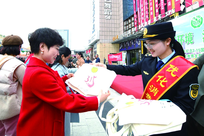 湖北省市场监管局3·15活动现场