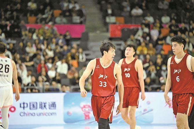 准者体育赞助浙江男篮。图片来源：准者体育公众号