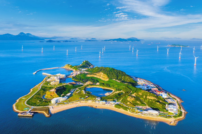 ​以“公益+旅游”模式开发的无居民海岛——珠海市三角岛。（图源：广东省海洋发展规划研究中心）