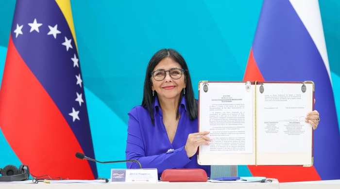 俄罗斯与委内瑞拉签署多领域合作协议 巩固双边关系