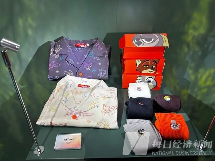 《疯狂动物城2》联名产品 图片来源：每经记者 毕媛媛 摄