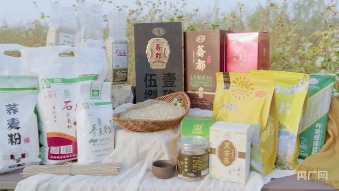 荞麦产品（央广网发  梅英  摄）