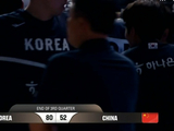 这怎么追？中国男篮三节52分与韩国半场持平 落后对手28分！