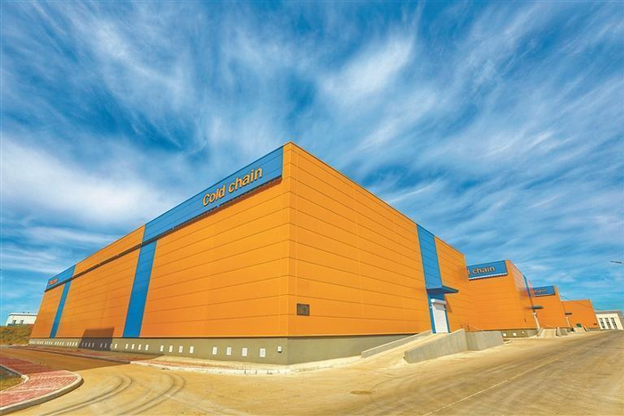     黑河片区互市贸易产业园。