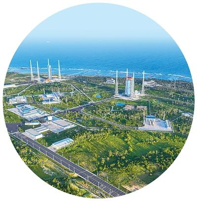 海南商业航天发射场全景。海南国际商业航天发射有限公司供图
