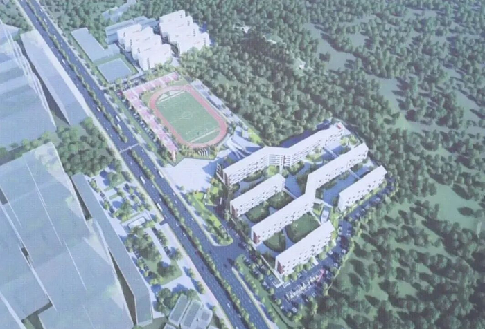 阳春市实验学校建设项目效果图