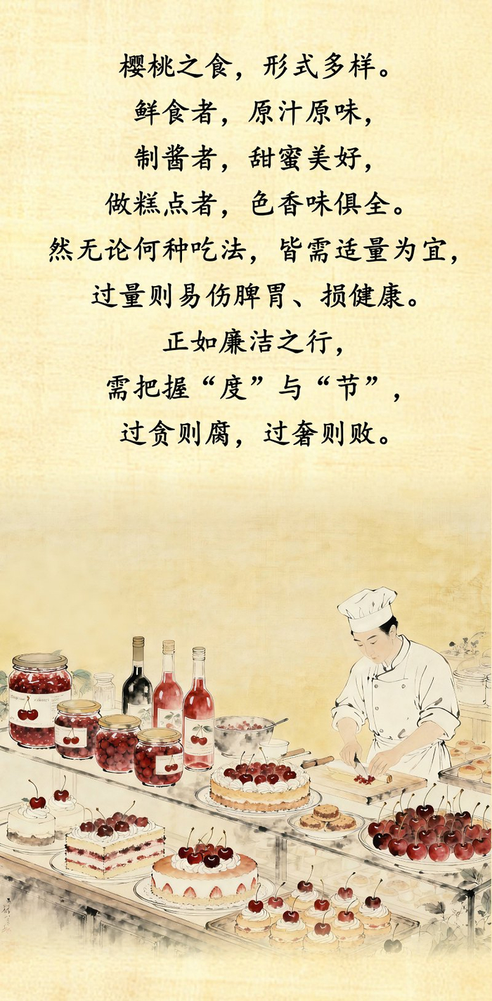 “果说”廉韵丨樱桃：丹心一颗 清廉自守