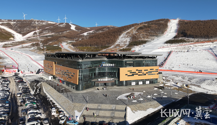 雪如意滑雪场。长城网·冀云客户端记者 康紫祎 摄
