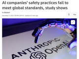 研究称 OpenAI、xAI 等全球主要 AI 公司安全措施“不及格”，远未达全球标准
