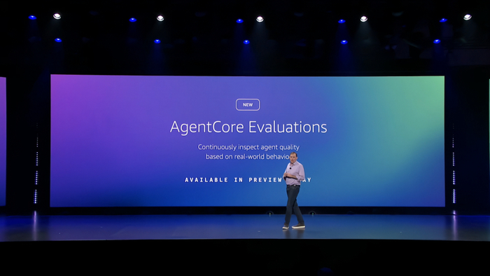 ▲亞馬遜云科技推出Amazon AgentCore Evaluations