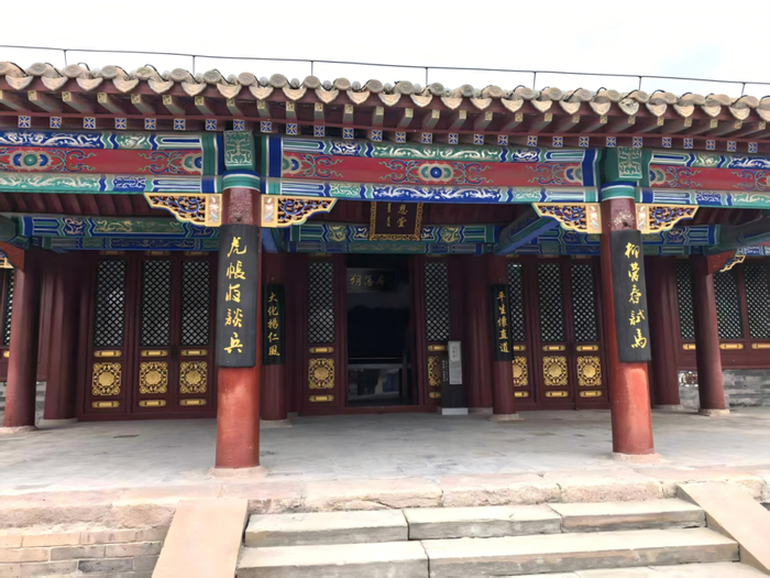 　　　　定远营建筑风貌。