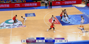 毫不手软！王少杰积极补防 大帽前队友陈国豪