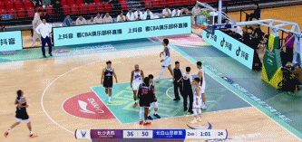 火药味！曾繁日和克罗斯发生摩擦 双双被吹技术犯规