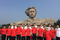 时隔10年再次造访橘子洲！翟晓川晒旧照：2015-2025🇨🇳