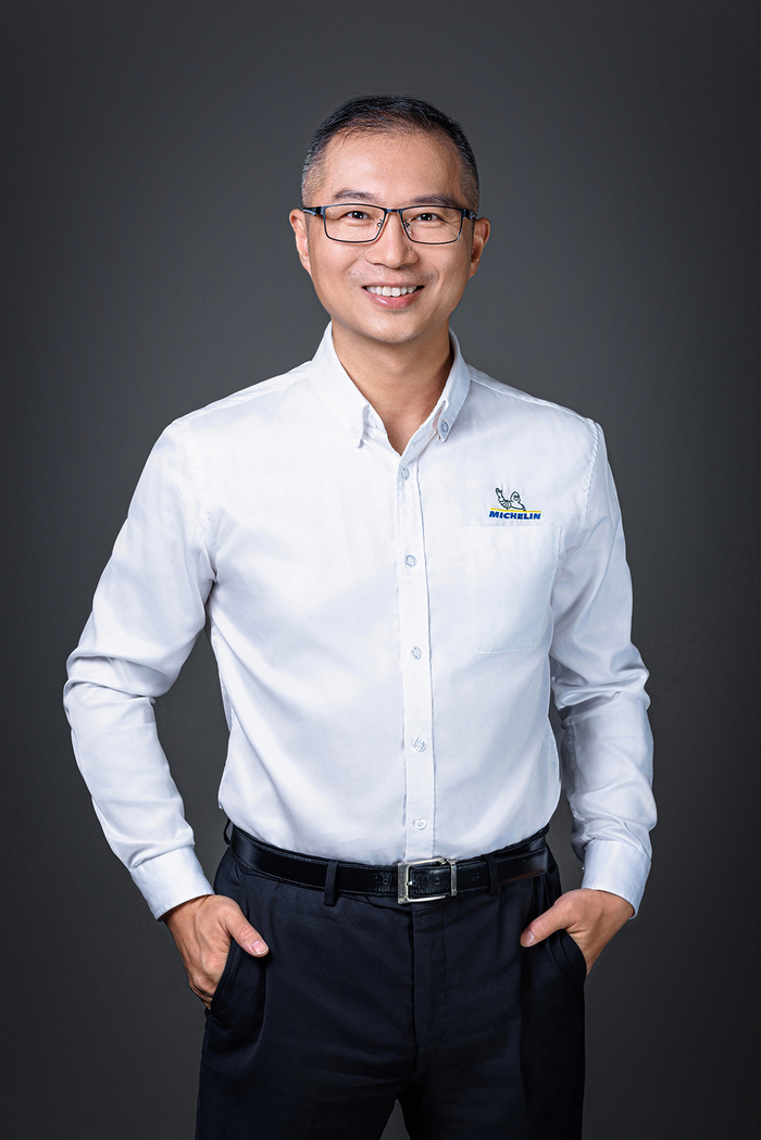 米其林大中华及蒙古区总裁兼首席执行官叶菲 来源：受访者供图