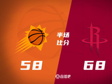 火箭次节发力！半场领先太阳10分！杜兰特21分 阿门14分 狄龙18分