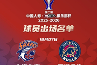 今天首秀？上海男篮VS香港金牛 张镇麟进入12人大名单