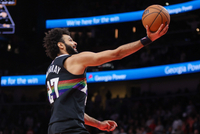 砍瓜切菜！贾马尔·穆雷上篮得手 半节时间5中4独取10分