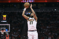 首节爆砍23分！贾马尔·穆雷25中14拿到34分5助 正负值+14