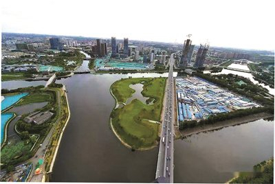 俯瞰五河交汇地