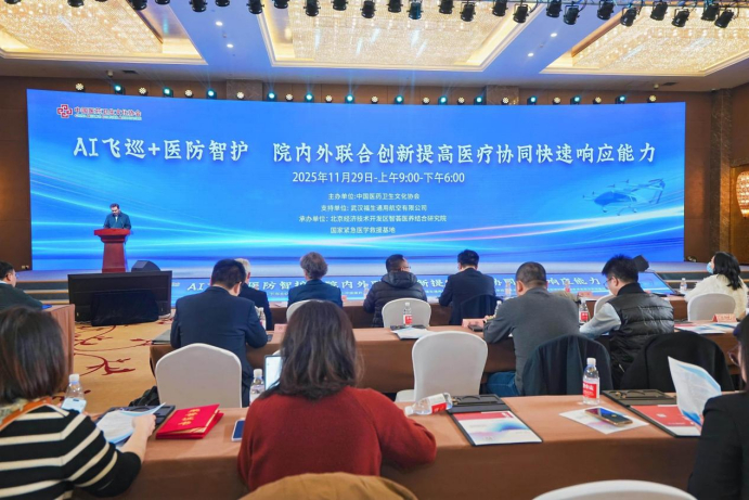图：中国医药卫生文化协会人工智能与医疗协同分会年度会议现场