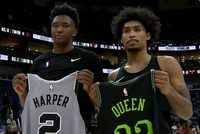 未来可期！记者：奎因和哈珀成熟得不像个新秀 果决、勇敢