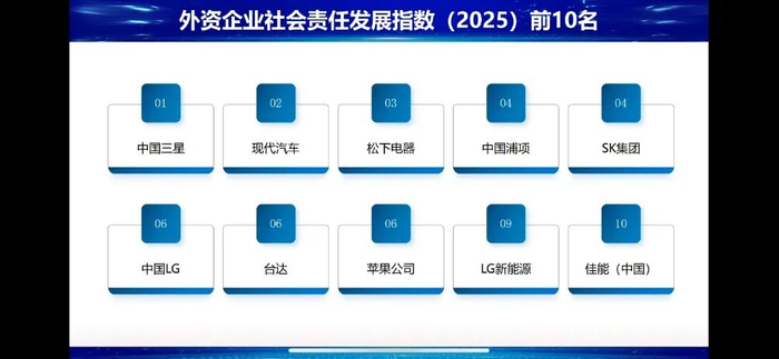 中国三星连续十三年蝉联外资企业排名榜首