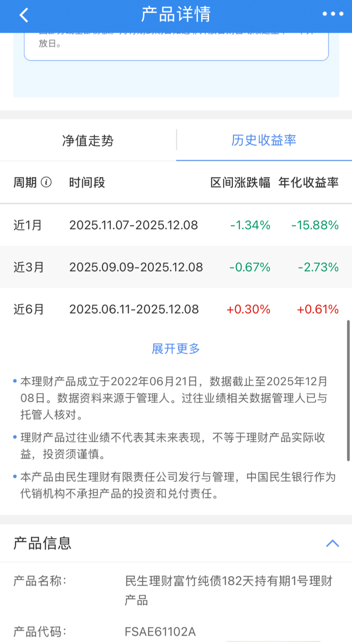 来源：民生银行APP