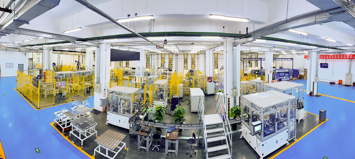 中国煤炭科工天玛智控电液控换向阀柔性智能装配车间