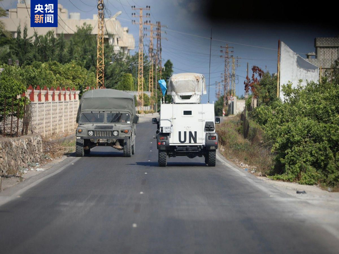 △联黎部队在黎南部地区巡逻（资料图）