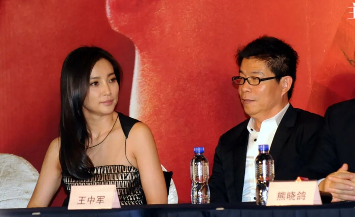李冰冰、王中军 图片来源：视觉中国（资料图）