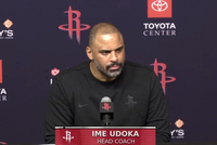 全场仅5罚！乌度卡：今天限制哈登罚球做得不错 要保持防守纪律