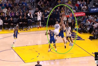 举火烧天！戈贝尔篮下接球 起飞暴力隔扣波斯特